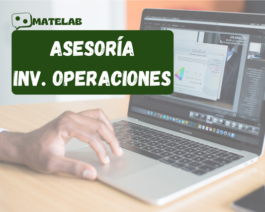 Asesoría Investigación de Operaciones